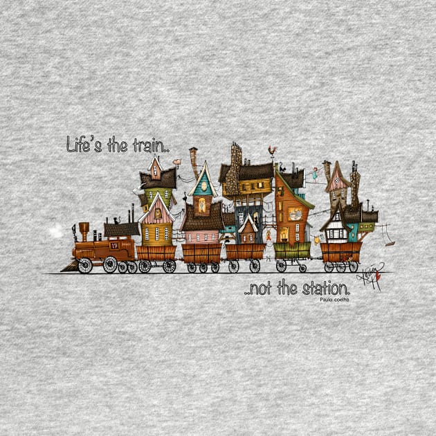 Life's the train by LadyKikki